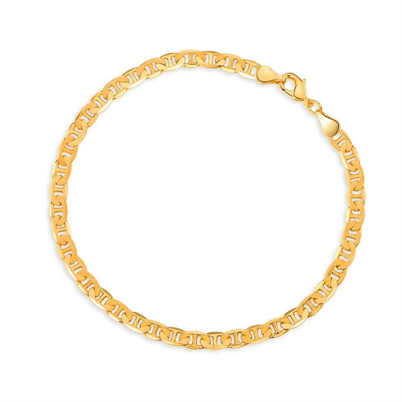 Peermont 18K Gold Plated Gold Gucci-Link Anklet