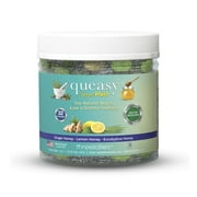 Three Lollies Queasy Drops Plus - Lozenges with Pectin & Honey to Relieve a Severe Dry Mouth - Alleviate Nausea & Motion Sickness - Natural - 32 ct