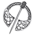 thumbnail image 3 of 6 Pack / Set Viking Norse Jewelry Penannular Estilo Vintage Broche De Plata Sunnimix Broche nórdico vikingo, 3 of 8