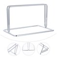 thumbnail image 4 of OULII 4Pack Desktop Privacy Panel Silver Steel Rectangular Non-slip Base Stable Clamping for Office Use, 4 of 8