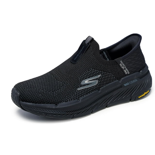 Zapatillas Skechers Max Cushioning Premier 2.0 para Hombre, Slip-On, Negras