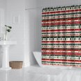 thumbnail image 2 of Red Christmas Deer and Tree Pattern Shower Curtain 72"x72" ,Bathroom Decorative Shower Curtains Set with 12 Hooks,Modern Waterproof Washable Shower Curtain, 2 of 6