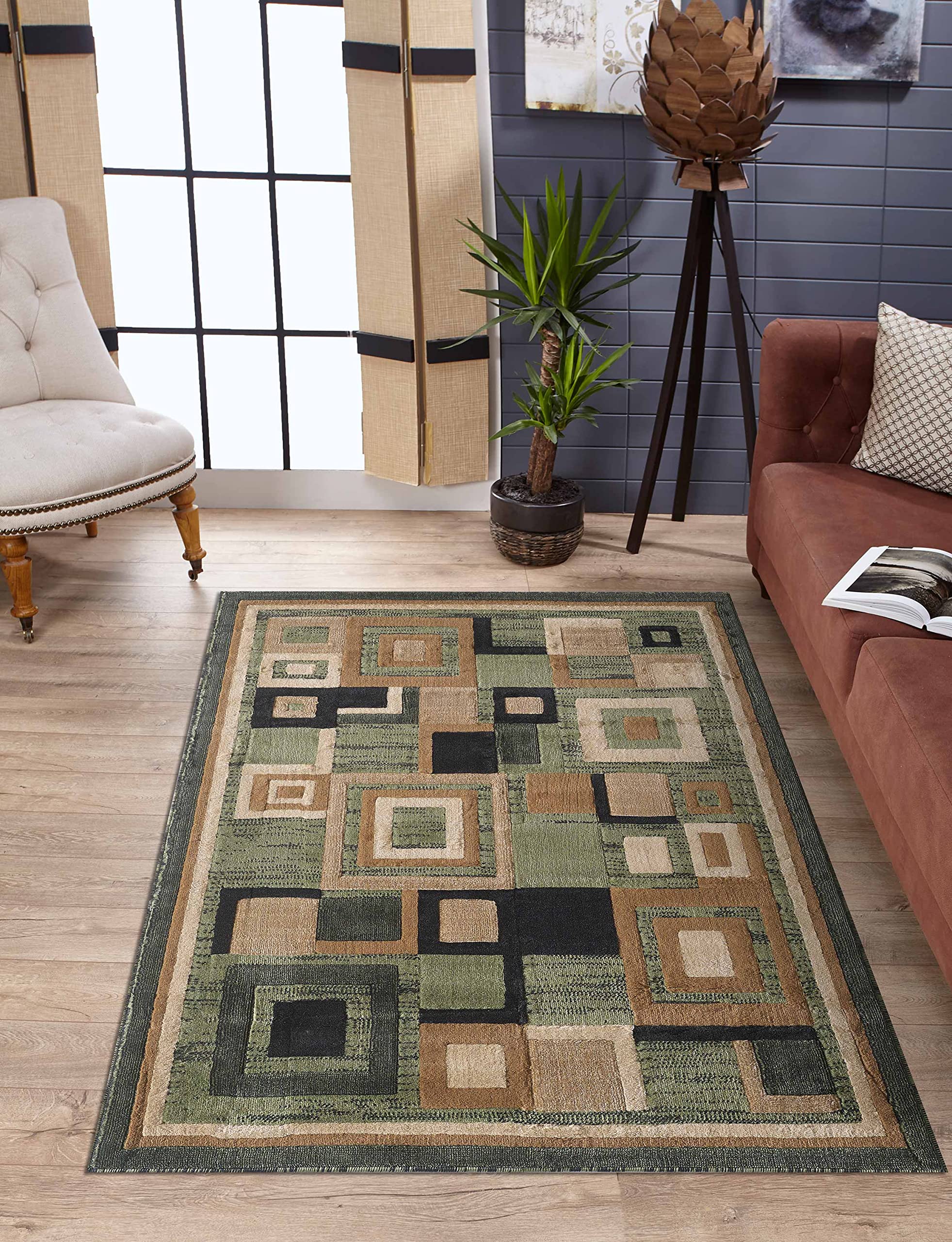 Jenin Home Fashion Majestic Indoor Rug For Room Anti Slip Rug8X10