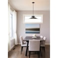 thumbnail image 2 of Bromi Design Gracie Metal Pendant Lamp in Black, 2 of 6