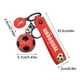 thumbnail image 3 of Llavero de la Copa de Europa de Fútbol | Colgante de acero inoxidable con forma de balón de fútbol | Regalo para jugadores, entrenadores y aficionados | Llavero deportivo de 3,7 x 2,4 cm, 3 of 5