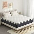 CHEVNI 14" Queen Mattress Gel Memory Foam Spring Hybrid Mattress in a
