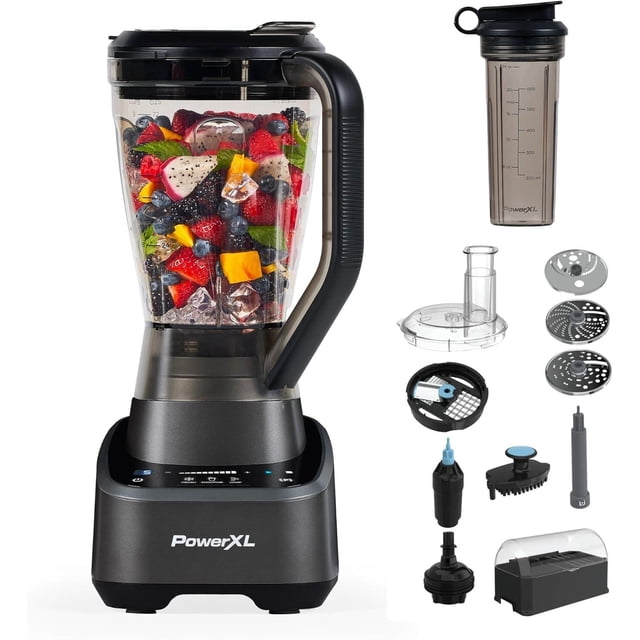 Power XL licuadora y procesador de alimentos SENSIMAX BL7019-2MPLA, Tecnologia sensitiva que se adap