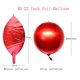 thumbnail image 3 of Globos redondos de aluminio 4D, decoración de boda, fiesta de cumpleaños, suministros de helio, 10, 18 y 22 pulgadas, 5 unids/lote, 3 of 4