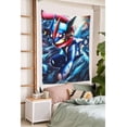 thumbnail image 3 of Tapestry Aesthetic Wall Hanging for Living Room Bedroom Art Tapestries Poster Blanket College Dorm Home Decor 90x60 Inch, 3 of 8