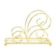 thumbnail image 2 of Porta Servilletas de Metal Moderno Vertical | Soporte de Hierro con Acabado Mate Negro y Dorado | Compatible con Servilletas para Cócteles y Cenas | Soporte Ahorra Espacio para Cocina, Mesa, 2 of 6