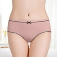 thumbnail image 2 of Wensltd Womens Seamless Bikini Underwear Solid Color Soft Breathable Stretch Panties, 2 of 8