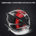 thumbnail image 4 of Bluetooth Modular Motorcycle Helmet,Full Face Motorcycle Helmet,Dot Approved,Built-In Dual Speakers With Microphone,Contains Colored Lenses, Brown Lenses and Bluetooth Headsets, 4 of 6