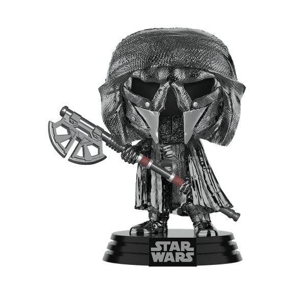 Funko POP! Star Wars: Rise of Skywalker - Knight Of Ren - Axe (Hematite Chrome)