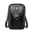 thumbnail image 1 of Mini mochila para mujer con forma de calavera estilo punk #39;s Kaili Sencillez, 1 of 2