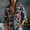 Blue, variant on Men's Floral Print Long Sleeve Button Down Shirt Casual Boho Vintage Flower Shirt for Vacation Holiday Party Relaxed Fit S-XXXL