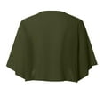 thumbnail image 5 of WEIYLL Cardigan for Women Shawl Bolero Silk Quilted Vest Thin Sleeve Jacket Chic Wedding Beach Green Business Casual Fall Tops ,2XL, 5 of 6