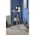 thumbnail image 1 of ACME Jarvis Bar Table in Mirror in Gray Oak & Chrome, 1 of 2