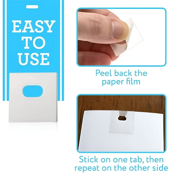 LAMIRO 10pcs/set Vertical Blind Repair Tabs,Clear Blind Fixers,Replacement Slats & Parts