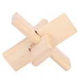 thumbnail image 3 of Brain Teaser Toy, Intelligent Brain Wooden Brain Teaser Jigsaw Lock  For Playing For Thinking, 3 of 8