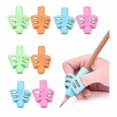 thumbnail image 1 of Pencil Grips (8 Pcs): Writing Aid for Kids and Silicone Grips, Ergonomic Training, 1 of 5