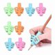 thumbnail image 1 of Pencil Grips (8 Pcs): Writing Aid for Kids and Silicone Grips, Ergonomic Training, 1 of 5