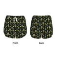 thumbnail image 5 of Lsque Tennis Rackets Printed Women's Running Shorts with Liner Pockets,Elastic Quick Dry Workout Athletic Gym Yoga Shorts,Womens High Waist Shorts-XX-Large, 5 of 9