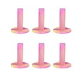 thumbnail image 5 of 6 Pieces Rubber Golf Driving Range Practice Tee Holder - Red, Pink, 65mm, 5 of 5