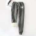 thumbnail image 2 of Casual Women Warm Fleece Pants Fleece Lined Sweatpants Winter Active Track Joggers Pants, 2 of 6
