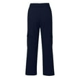 thumbnail image 5 of BRDFRL Cargo Pants for Women High Waisted Casual Pants Work Pants Baggy Stretchy Wide Leg Y2K Streetwear with Pockets Navy M, 5 of 7
