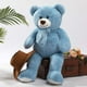 thumbnail image 4 of Oso de peluche gigante Teddy Bear HollyHome, 90 cm, azul, 4 of 9