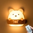 thumbnail image 1 of Lámpara de noche para niños, luz nocturna para niños, lámpara nocturna portátil con carga USB y control remoto para dormir, leer y relajarse en el dormitorio JM  lámpara de escritorio, 1 of 5
