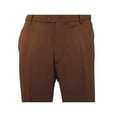 thumbnail image 7 of Men Silversilk 2pc Walking Leisure Matching Suit Italian Woven Knits 71003 Brown, 7 of 7