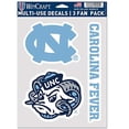 thumbnail image 2 of NCAA North Carolina Prime 5" x 7.75" Triple Decal, 2 of 2