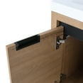 thumbnail image 5 of Miniyam 24” Bathroom Vanity Combo with White Gel Basin, Oak, 5 of 8
