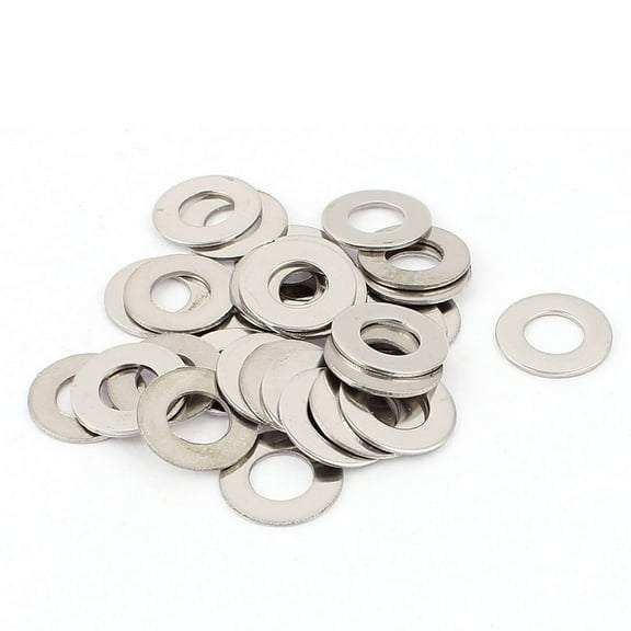 30pcs 304 Stainless Steel M10x20mm Flat Spacer Washers