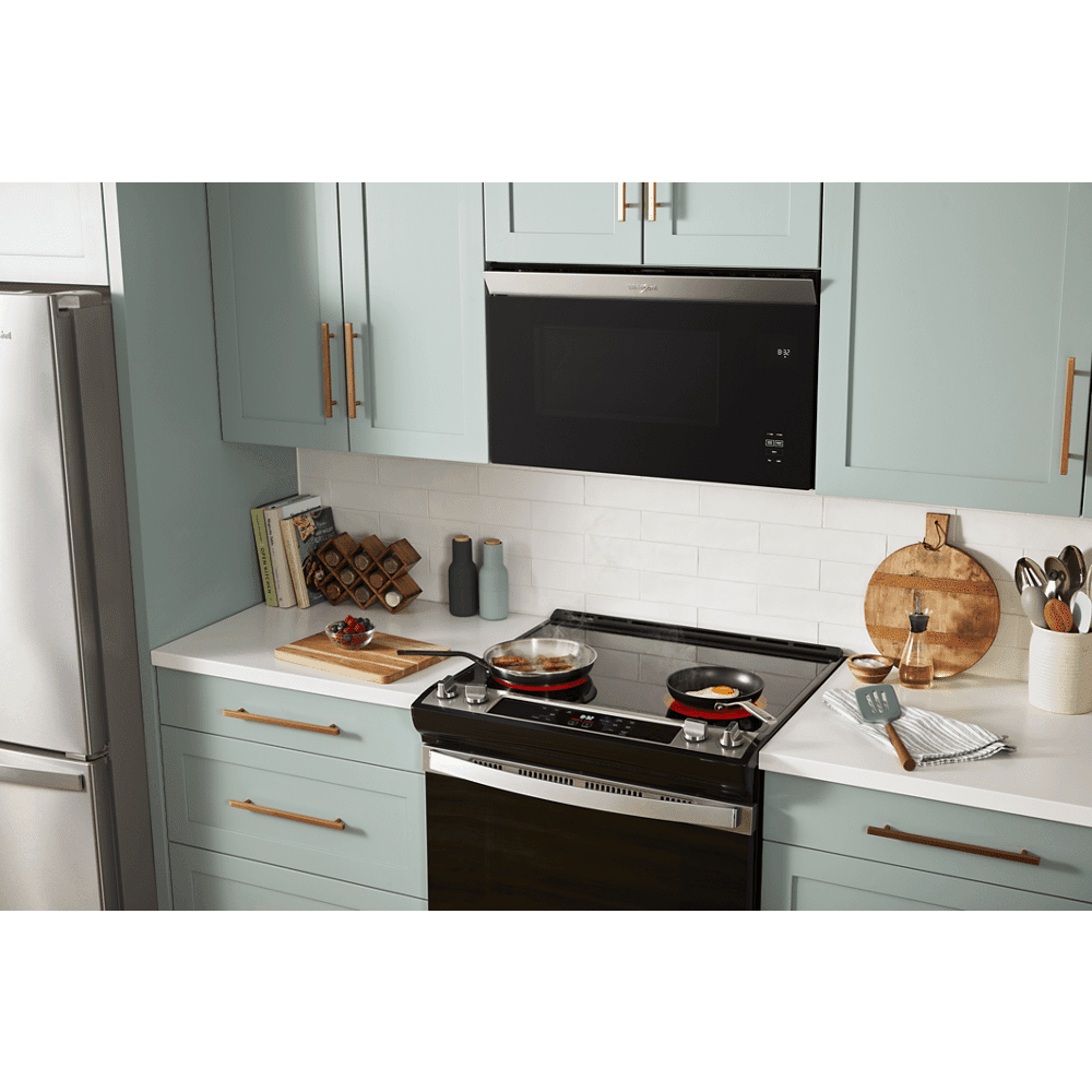 WHIRLPOOL WMMF5930PB over the range microwave