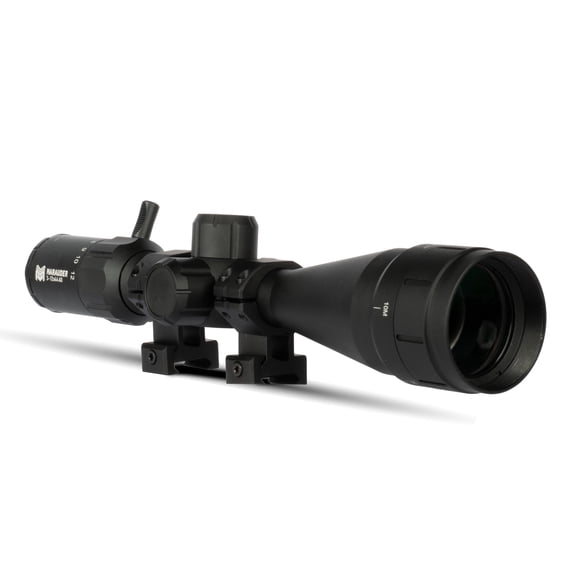 Monstrum Marauder 3-12x44 Rifle Scope with AO Adjustable Objective | Black | FMR02 Reticle