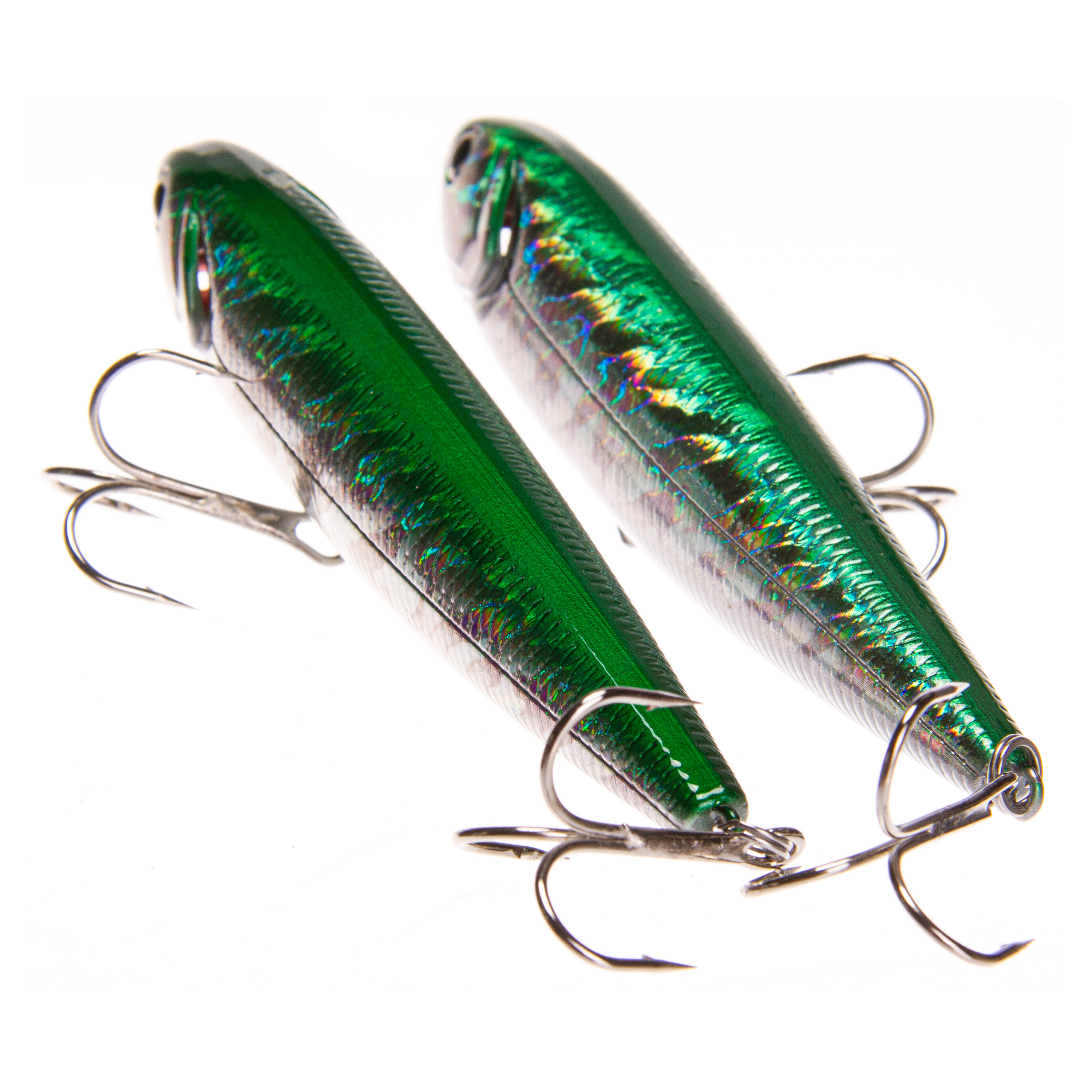 Ozark Trail Saltwater Inshore Walking Mullet Fishing Lures, 2-Pack
