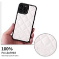 thumbnail image 6 of Dteck For iPhone 11 Pro Max (6.5 inch) Case,Hybrid Slim Shockproof PU Leather Camera Protector Cover,White, 6 of 8