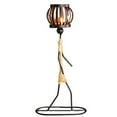 thumbnail image 1 of Inspired Tea Light Candle Holder with Metal Art Girl Figure, 1 of 10
