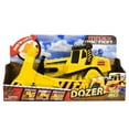 thumbnail image 3 of Maxx Action 16" Dozer with Joystick Controls, Lights, Construction Sounds, Motorized Movement, and Real Working Bucket – Large Construction Vehicle Toy for Kids, 3 of 8