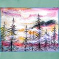 thumbnail image 3 of CafePress - Landscape, Colorful Art! T Shirt - Womens Comfort Colors® Shirt, 3 of 4