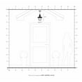 thumbnail image 7 of Livex Lighting 1 Light White Outdoor Lantern, 7 of 7