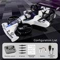 thumbnail image 7 of Rirozkan Remote Control Car, Stunt RC Car with Air Flying Mode, Foam Body and Gravity Sensor, Rechargeable LED Light Up Drift Car for Indoor Outdoor Play and Activities, White, 7 of 7
