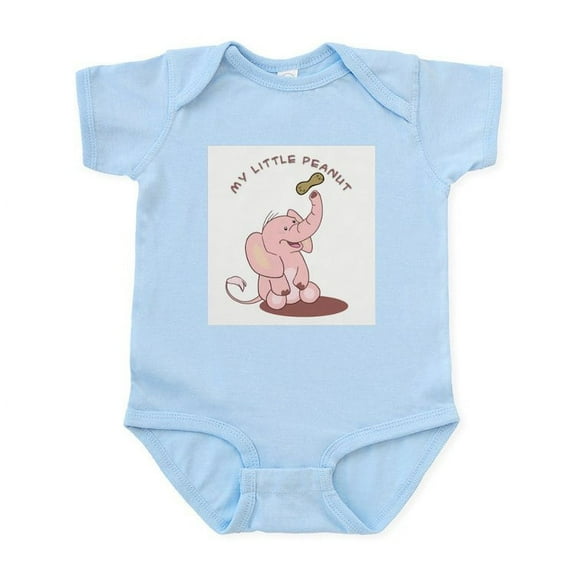 CafePress - My Little Peanut Infant Bodysuit - Baby Light Bodysuit, Size Newborn - 24 Months