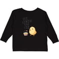 thumbnail image 3 of Inktastic The Chicks Dig Me Easter Baby Chick with Basket and Eggs Boys or Girls Long Sleeve Toddler T-Shirt, 3 of 5
