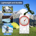thumbnail image 1 of LJNYFDC Mini Compass Outdoor Orienteering Compass with Lanyard Clear Scale Accurate Pointing Portable Survival Compass with 360 Degree Rotating Dial, 1 of 5
