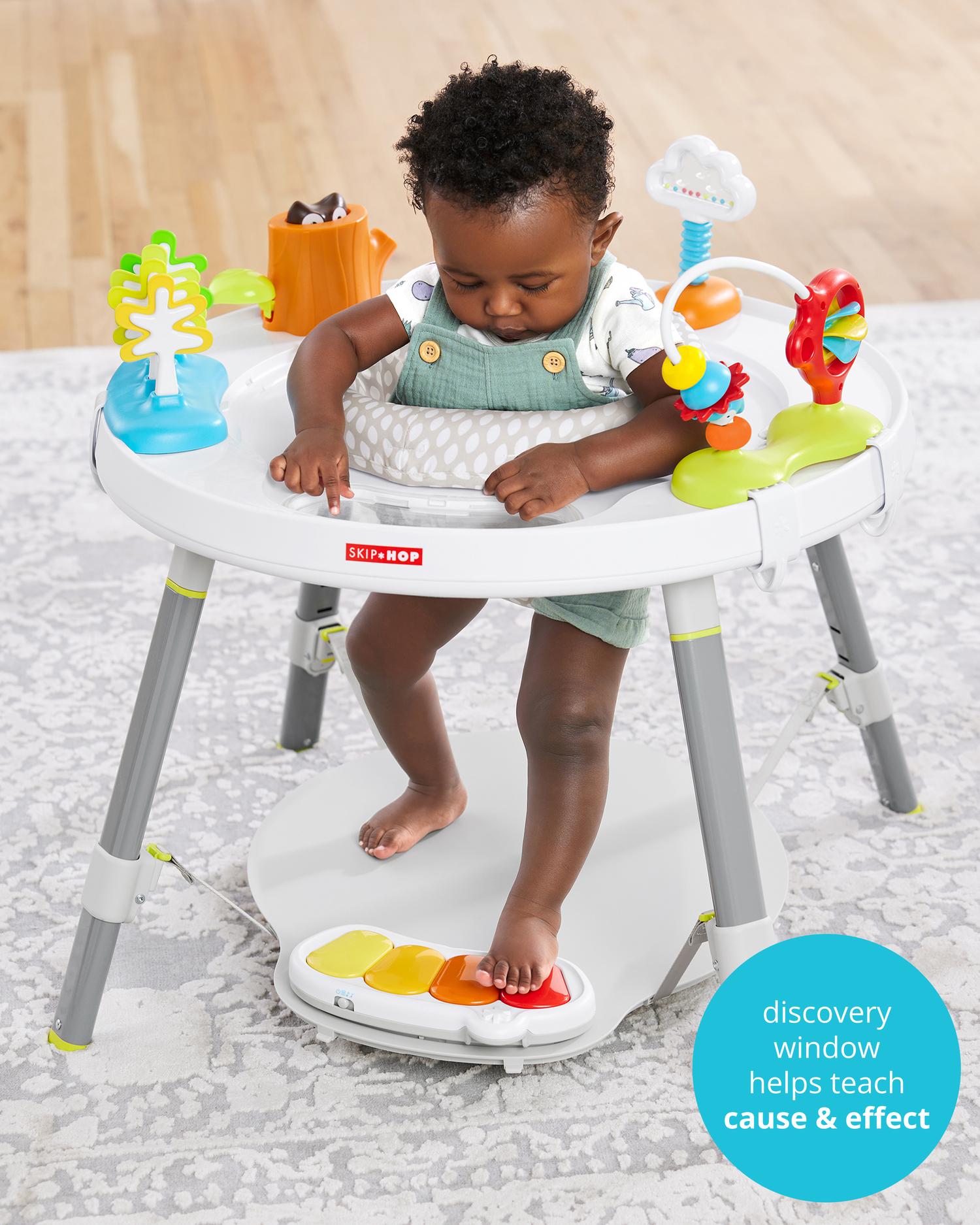 Skip Hop Explore & More Activity Center, 3-Stage Grow-with-Me photo 2