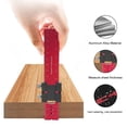 thumbnail image 3 of Woodworking Ruler, Aluminum Alloy Scribing Ruler 160mm Hard Wearing Lightweight With Slide Stop For Mechanical Processing, 3 of 8