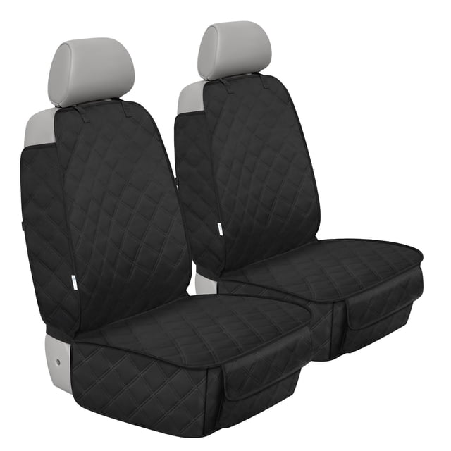 Funda de asiento delantero ALLANSING impermeable 900D para perros (paquete de 2)